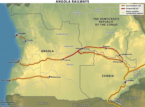 LIGNE FERROVIAIRE « BENGUELA » ANGOLA - R.D.CONGO